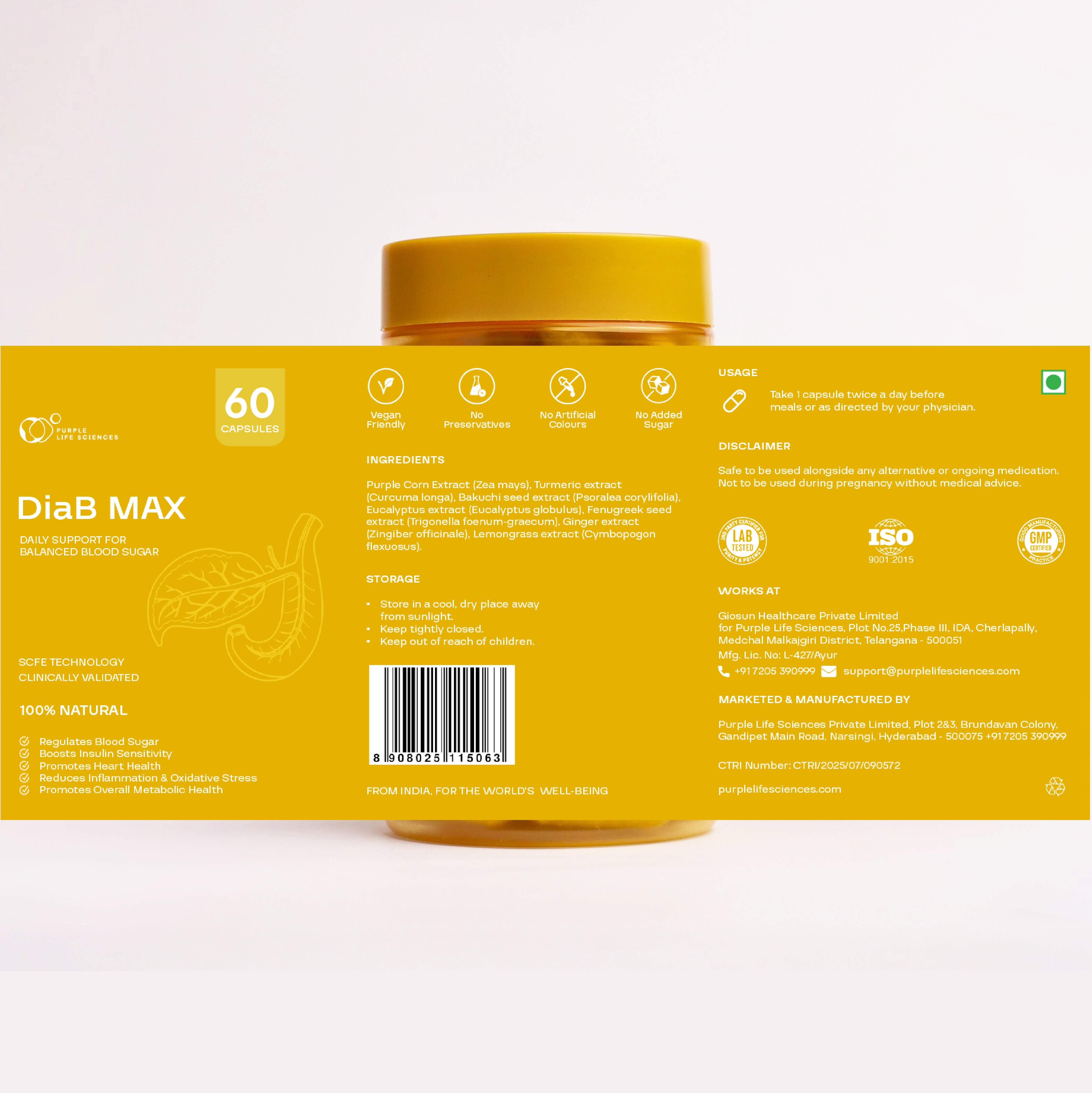 DiaB Max - Natural Blood Sugar Management