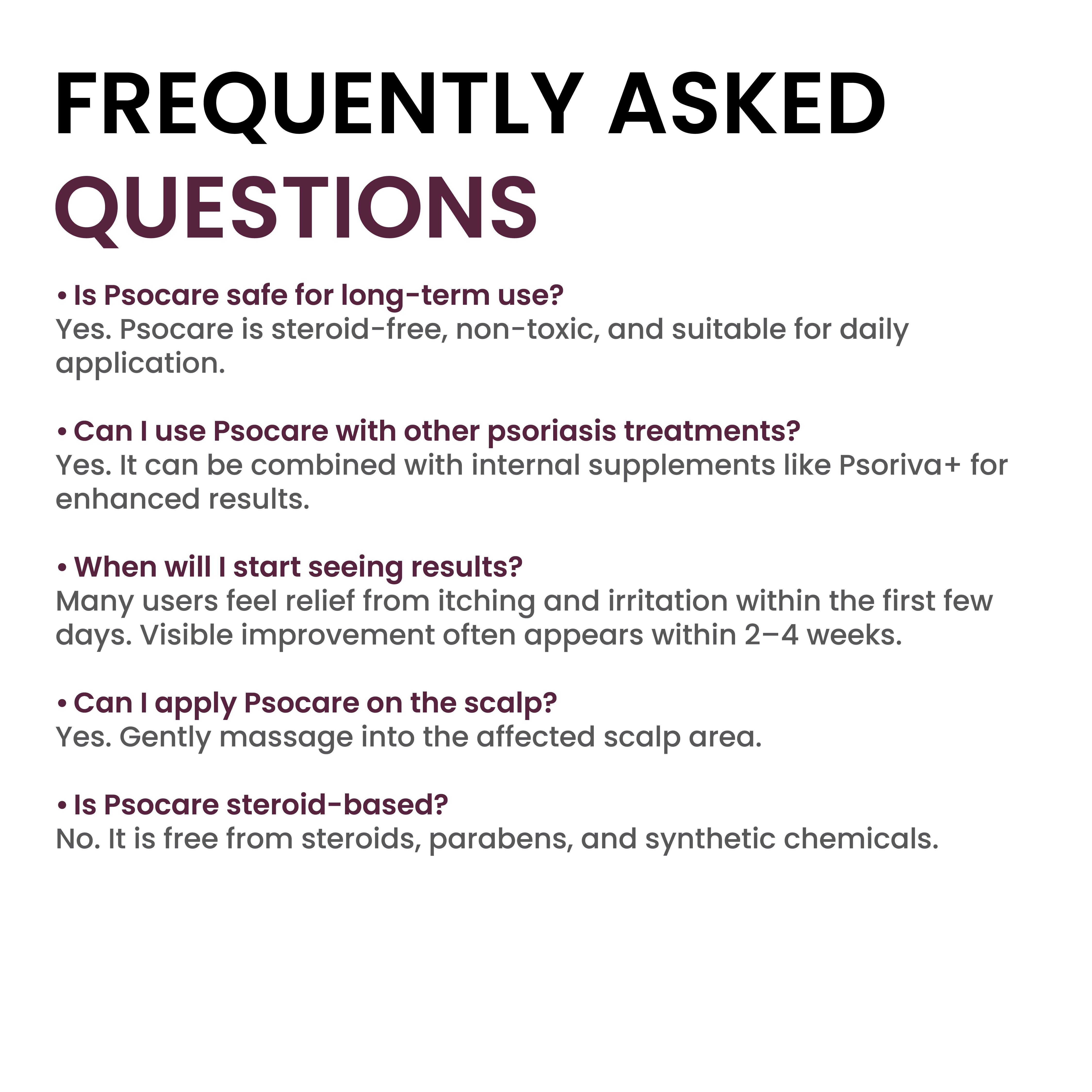 PSO Care - Natural Skin Restoration