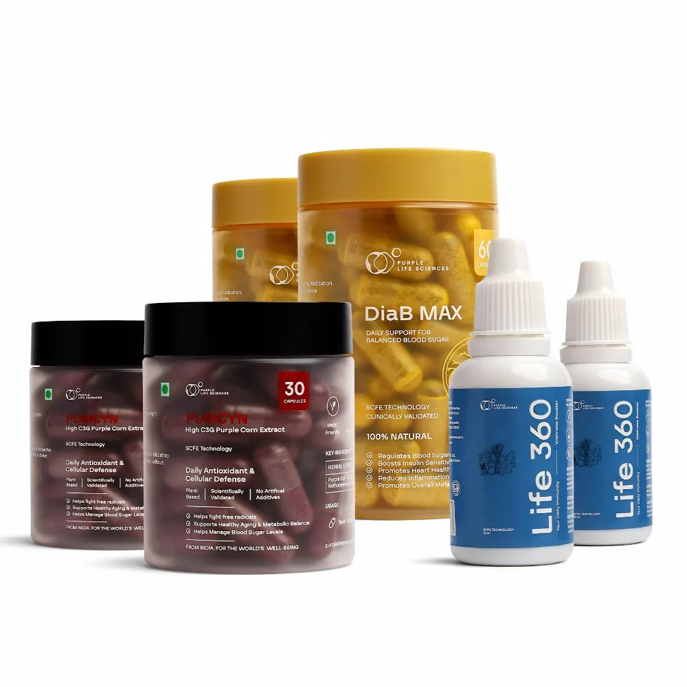 Collection of health and wellness products including jars, bottles, and a container on a white background