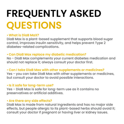 DiaB Max - Natural Blood Sugar Management