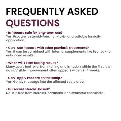 PSO Care - Natural Skin Restoration